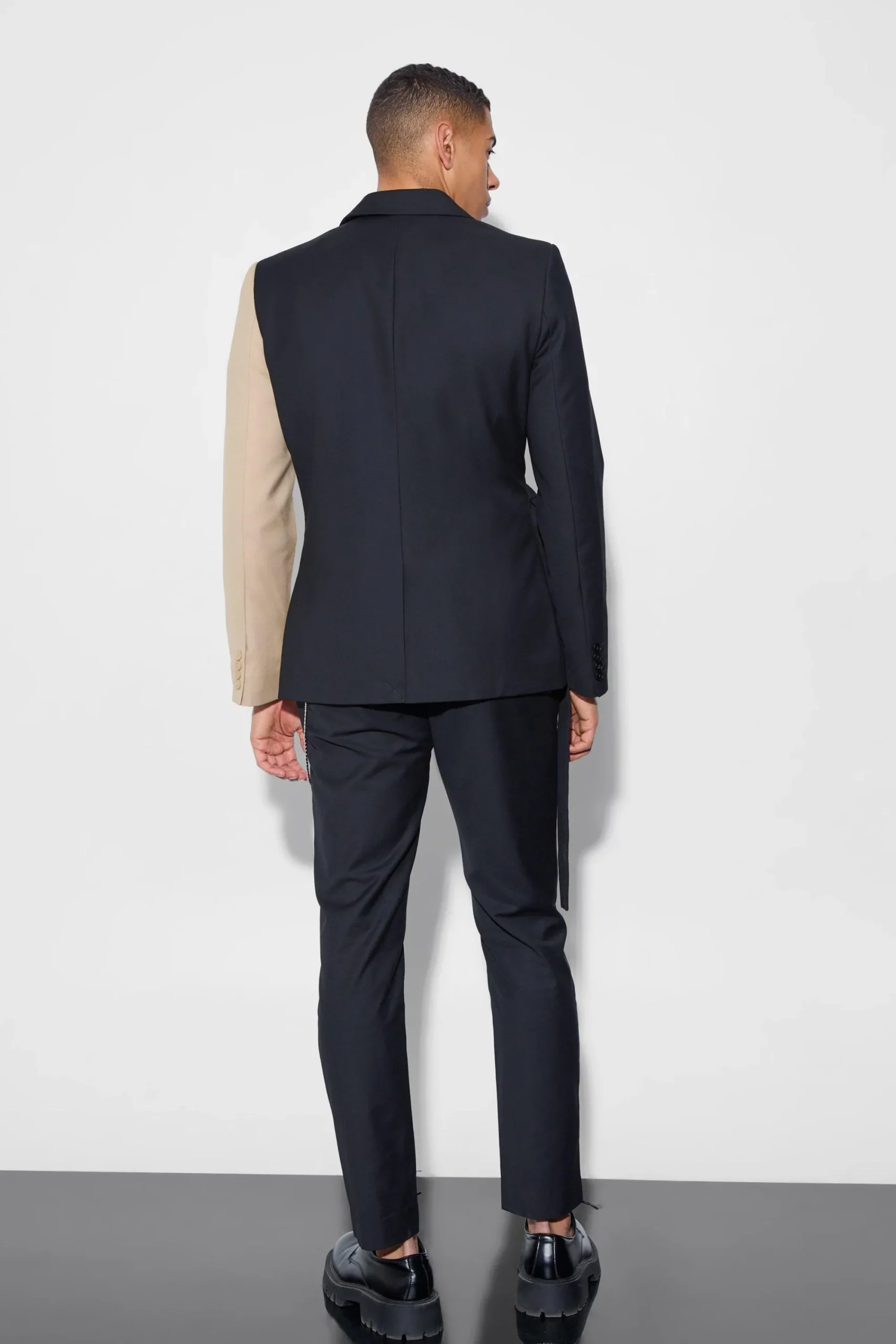 boohooMAN Slim Wrap Panel Suit | UK| Suits & Tailoring