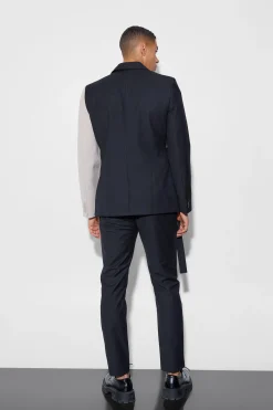 boohooMAN Slim Wrap Panel Suit Jacket | UK| Suits & Tailoring
