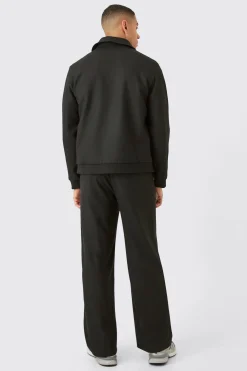 boohooMAN Smart Harrington Jacket | UK| Suits & Tailoring