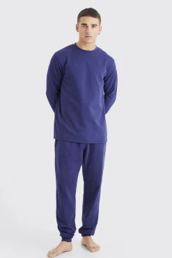 boohooMAN Soft Feel Lounge Top And Jogger Set | UK| Loungewear