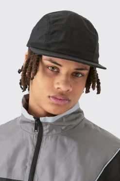 boohooMAN Soft Touch Woven Camper Hat In | UK| Hats & Caps