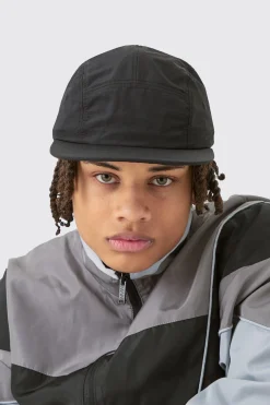 boohooMAN Soft Touch Woven Camper Hat In | UK| Hats & Caps