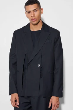 boohooMAN Split Hem Oversized Suit Jacket | UK| Suits & Tailoring