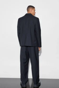 boohooMAN Split Hem Oversized Suit | UK| Suits & Tailoring|Sets & Co-Ords