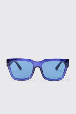 boohooMAN Square Plastic Sunglasses In | UK| Sunglasses