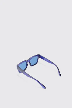boohooMAN Square Plastic Sunglasses In | UK| Sunglasses