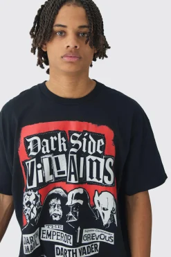 Star Wars Villains License Print T-Shirt | UK^boohooMAN Outlet