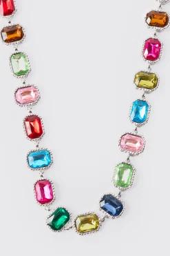 boohooMAN Stone colour Necklace | UK| Jewellery & Watches