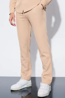 boohooMAN Straight Fixed Waist Tailored Trouser | UK| Suits & Tailoring|Trousers