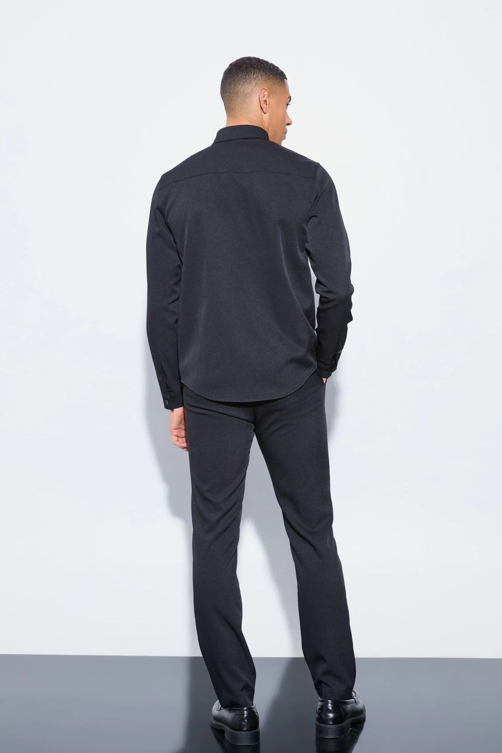 boohooMAN Straight Fixed Waist Tailored Trouser | UK| Suits & Tailoring|Trousers