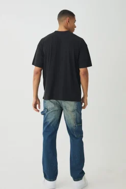 boohooMAN Straight Leg Carpenter Jeans | UK| Jeans
