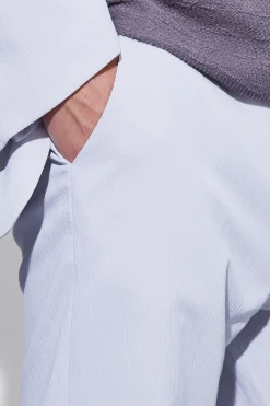 boohooMAN Straight Leg Crinkle Suit Trousers | UK| Suits & Tailoring