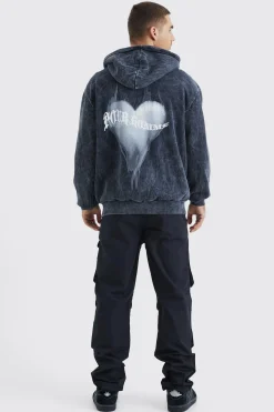 boohooMAN Straight Leg Multi Cargo Ripstop Trouser With Tonal Branding | UK| Trousers|Cargos