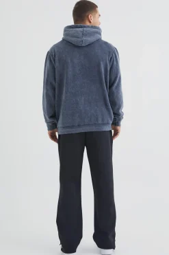 boohooMAN Straight Leg Popper Hem Scuba Joggers | UK| Trousers|Joggers