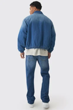 boohooMAN Straight Leg Rigid Ripped Knee Tinted Jeans | UK| Trousers|Jeans