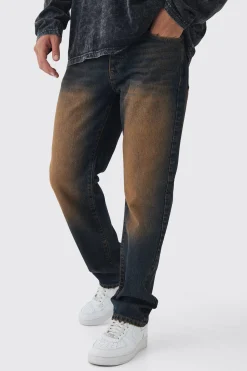 boohooMAN Straight Leg Tinted Jeans | UK| Jeans