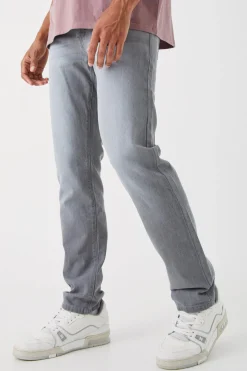 boohooMAN Straight Rigid Jean | UK| Trousers|Jeans