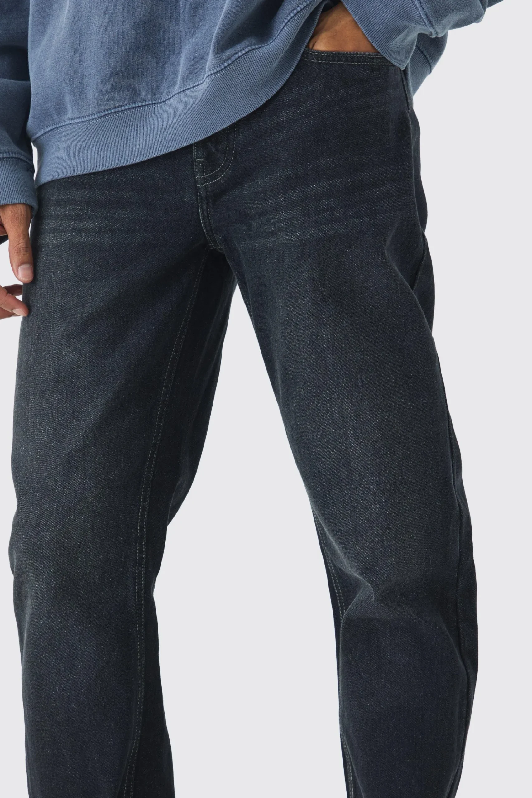 boohooMAN Straight Rigid Jean In | UK| Trousers|Jeans