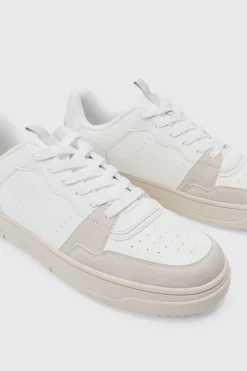 boohooMAN Suede Panel Chunky Trainer In | UK| Trainers & Hi-Tops