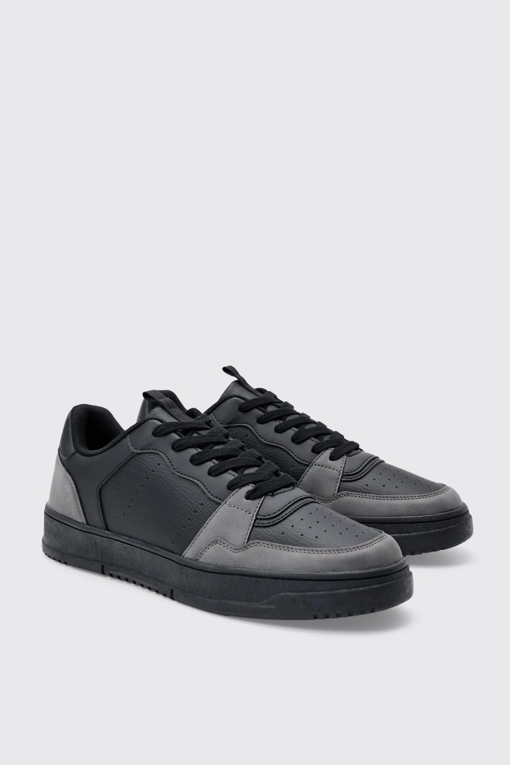 boohooMAN Suede Panel Chunky Trainer In | UK| Trainers & Hi-Tops