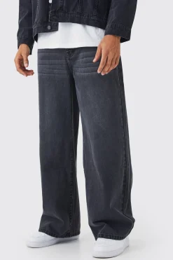 boohooMAN Super Baggy Rigid Jeans | UK| Trousers|Jeans