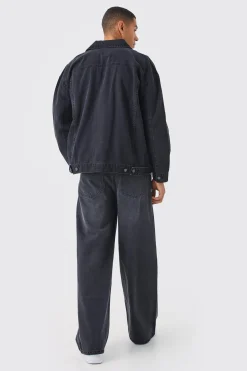 boohooMAN Super Baggy Rigid Jeans | UK| Trousers|Jeans