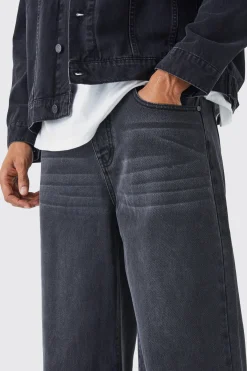 boohooMAN Super Baggy Rigid Jeans | UK| Trousers|Jeans