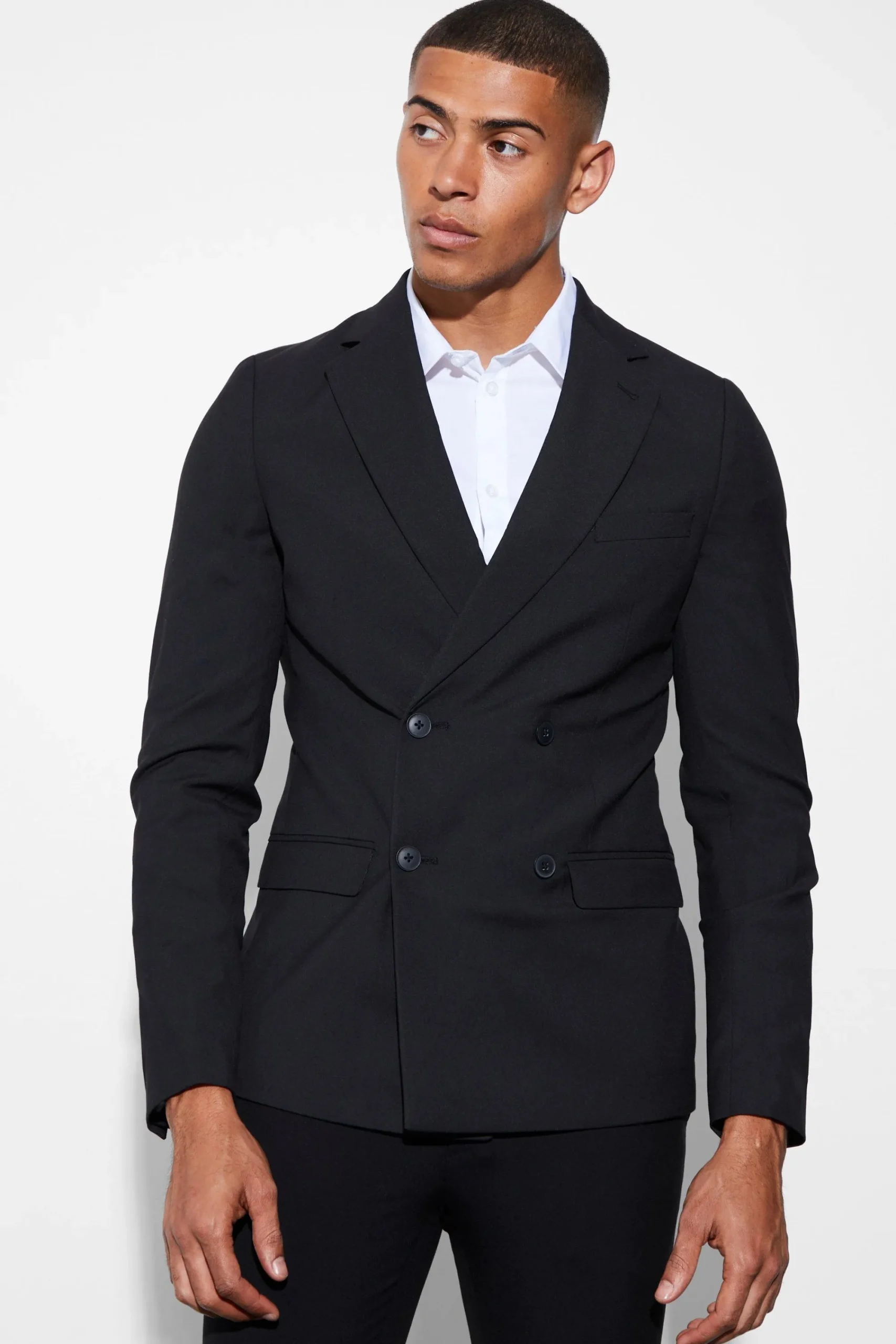boohooMAN Super Skinny Double Breasted Suit Jacket | UK| Suits & Tailoring