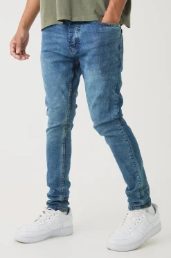 boohooMAN Super Skinny Fit Stretch Jeans | UK| Jeans