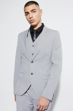 boohooMAN Super Skinny Single Breasted Suit Jacket | UK| Suits & Tailoring