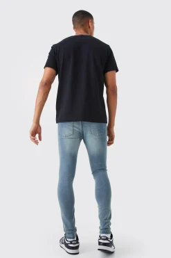boohooMAN Super Skinny Stretch Jean | UK| Trousers|Jeans