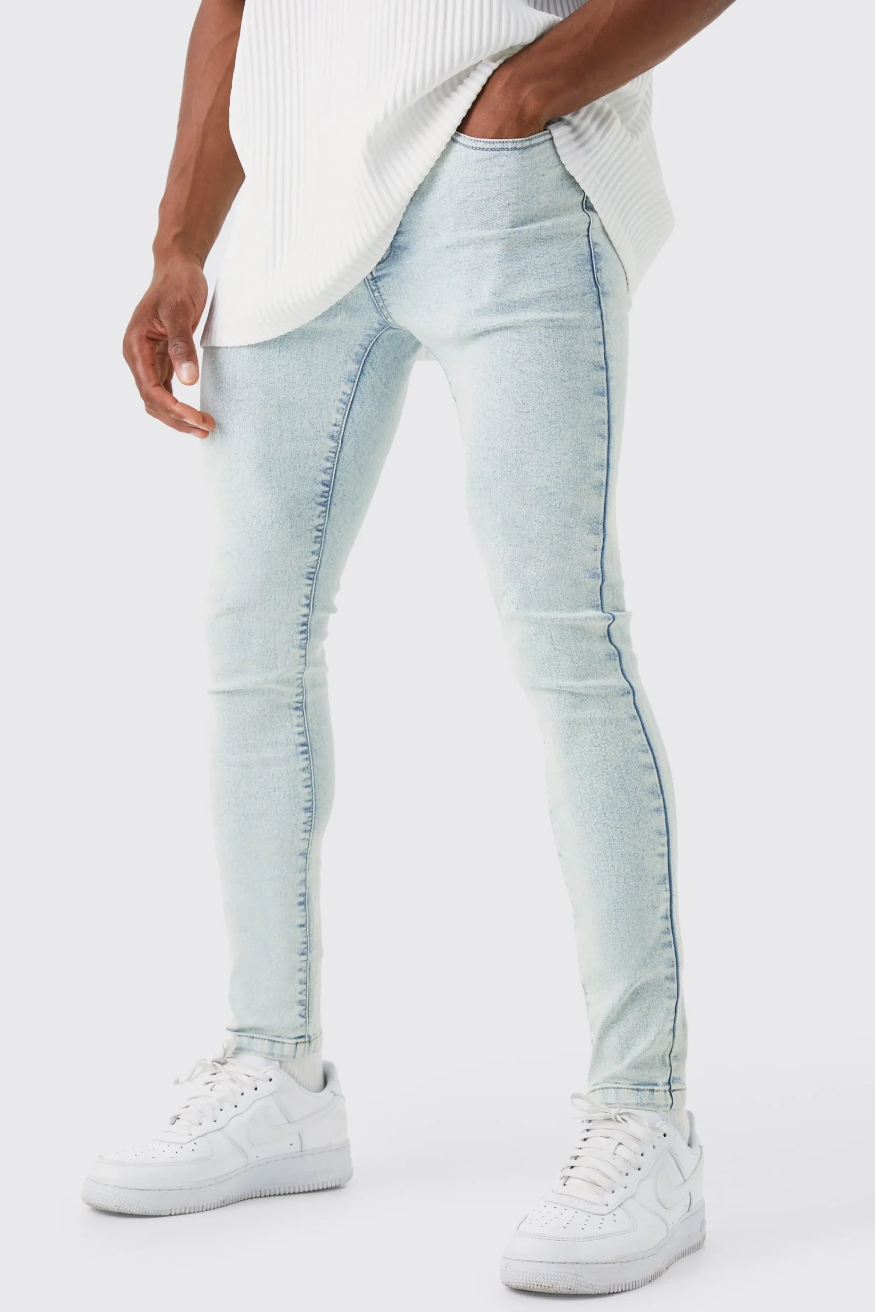 boohooMAN Super Skinny Stretch Jean | UK| Jeans