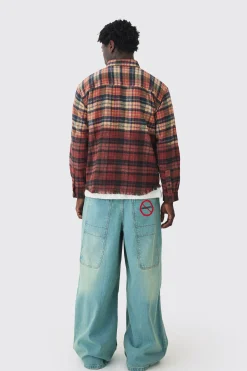 boohooMAN Super Wide Leg Ripped Jeans | UK| Trousers|Jeans