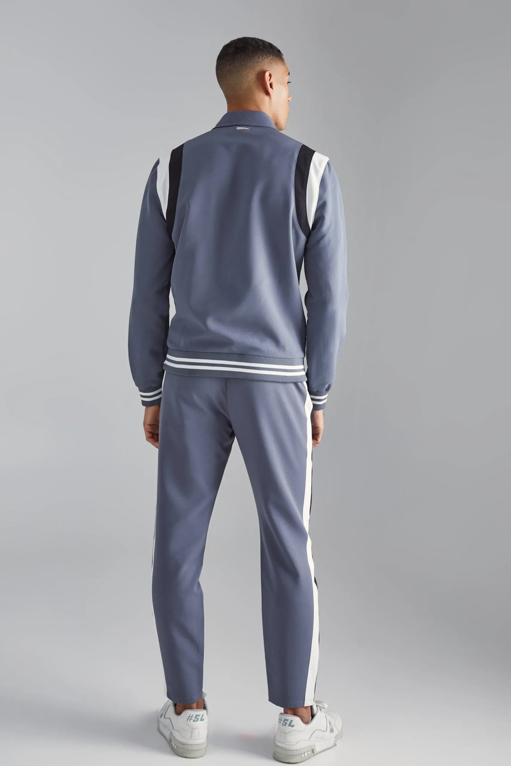 boohooMAN Tailored Collared Varsity Bomber Jacket | UK| Coats & Jackets