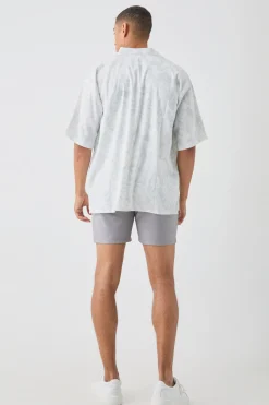 boohooMAN Tailored Slim Fit Fixed Waist Stretch Shorts In | UK| Suits & Tailoring|Shorts