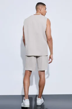 boohooMAN Tailored Wide Leg Shorts | UK| Suits & Tailoring|Shorts