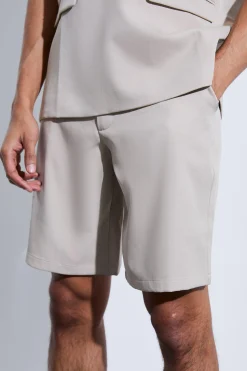 boohooMAN Tailored Wide Leg Shorts | UK| Suits & Tailoring|Shorts