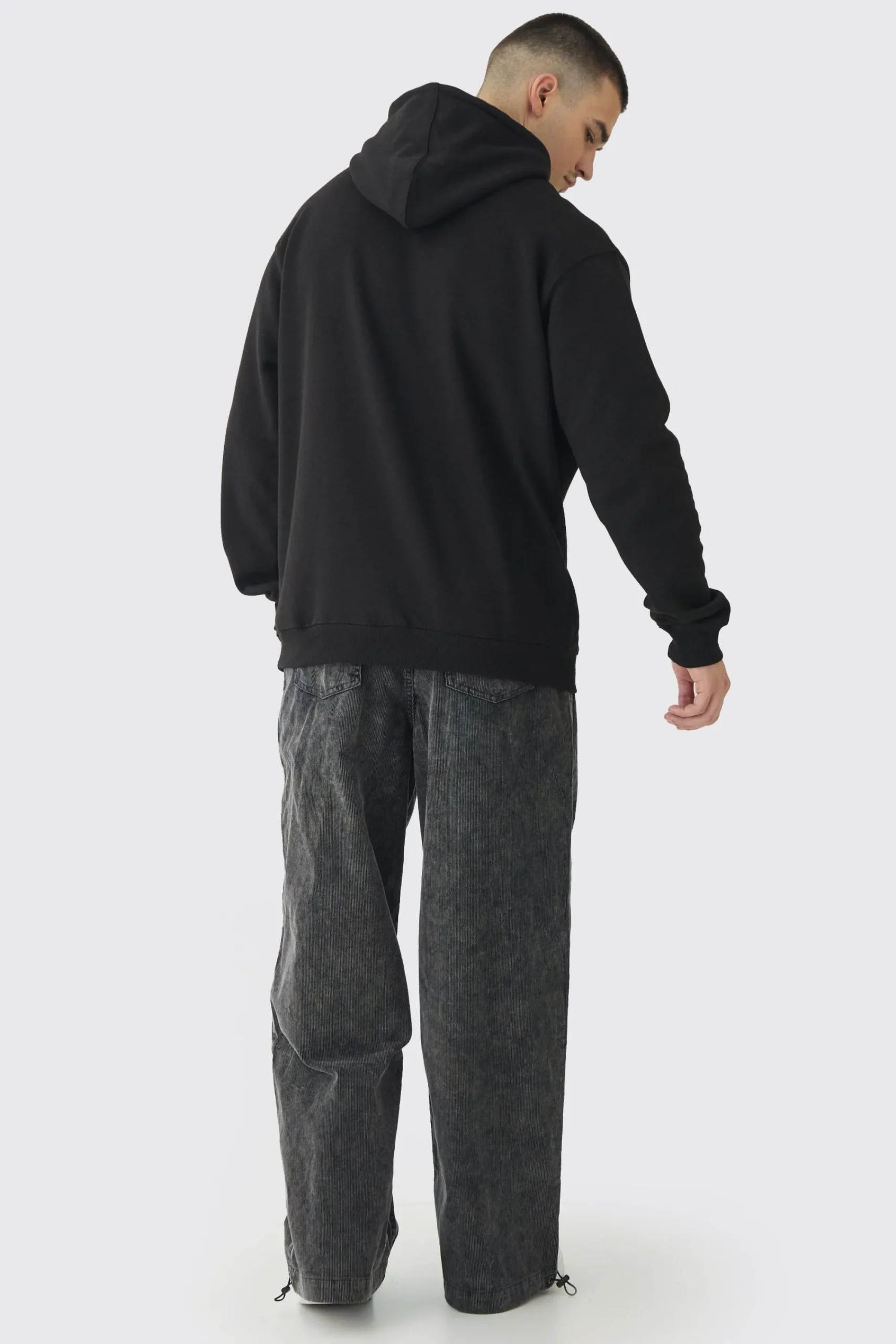 boohooMAN Tall 8 Ball Embroidered Hoodie | UK| Hoodies & Sweatshirts