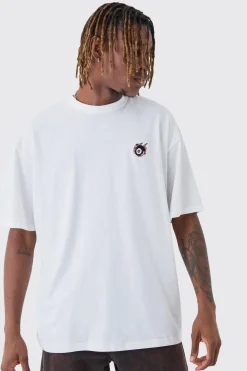 Tall 8 Ball Embroidered T-Shirt | UK^boohooMAN Best