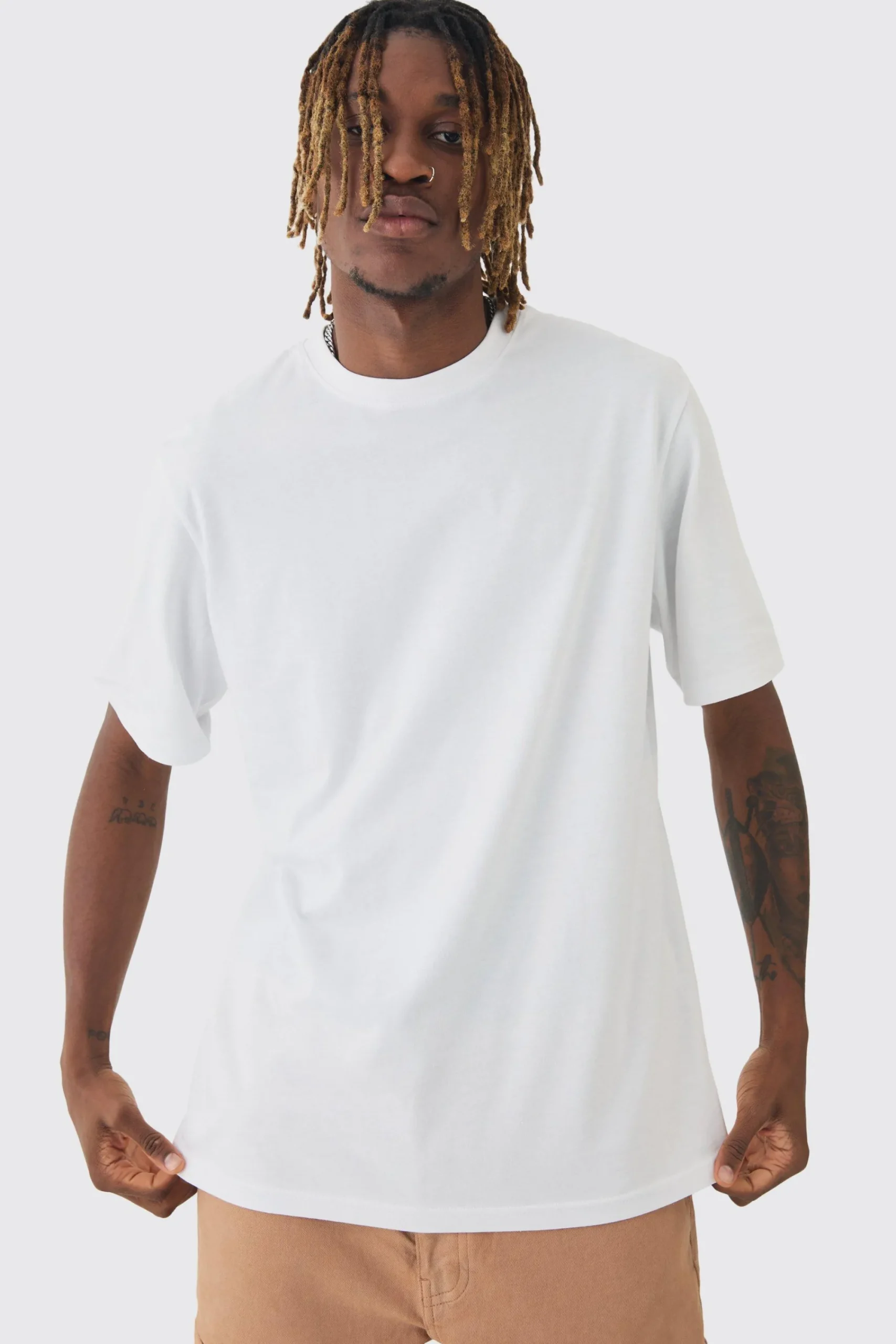 Tall 2 Pack Basic T-shirt | UK^boohooMAN Discount