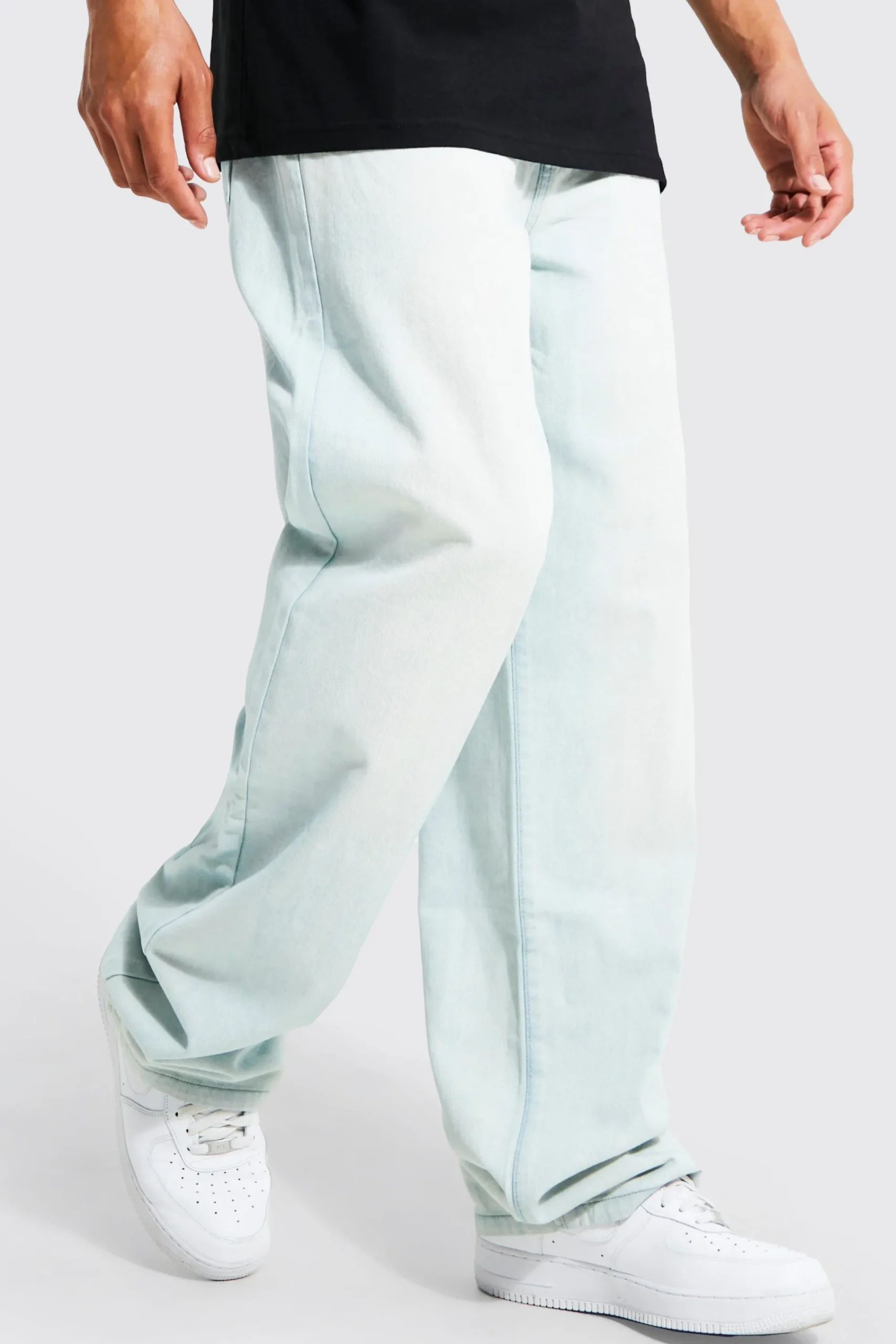 boohooMAN Tall Baggy Fit Rigid Denim Jean | UK| Trousers|Jeans