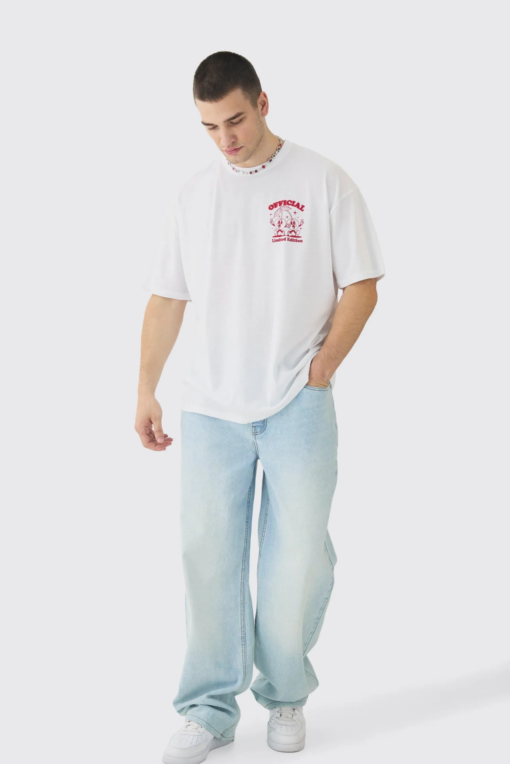 boohooMAN Tall Baggy Fit Rigid Denim Jean | UK| Trousers|Jeans