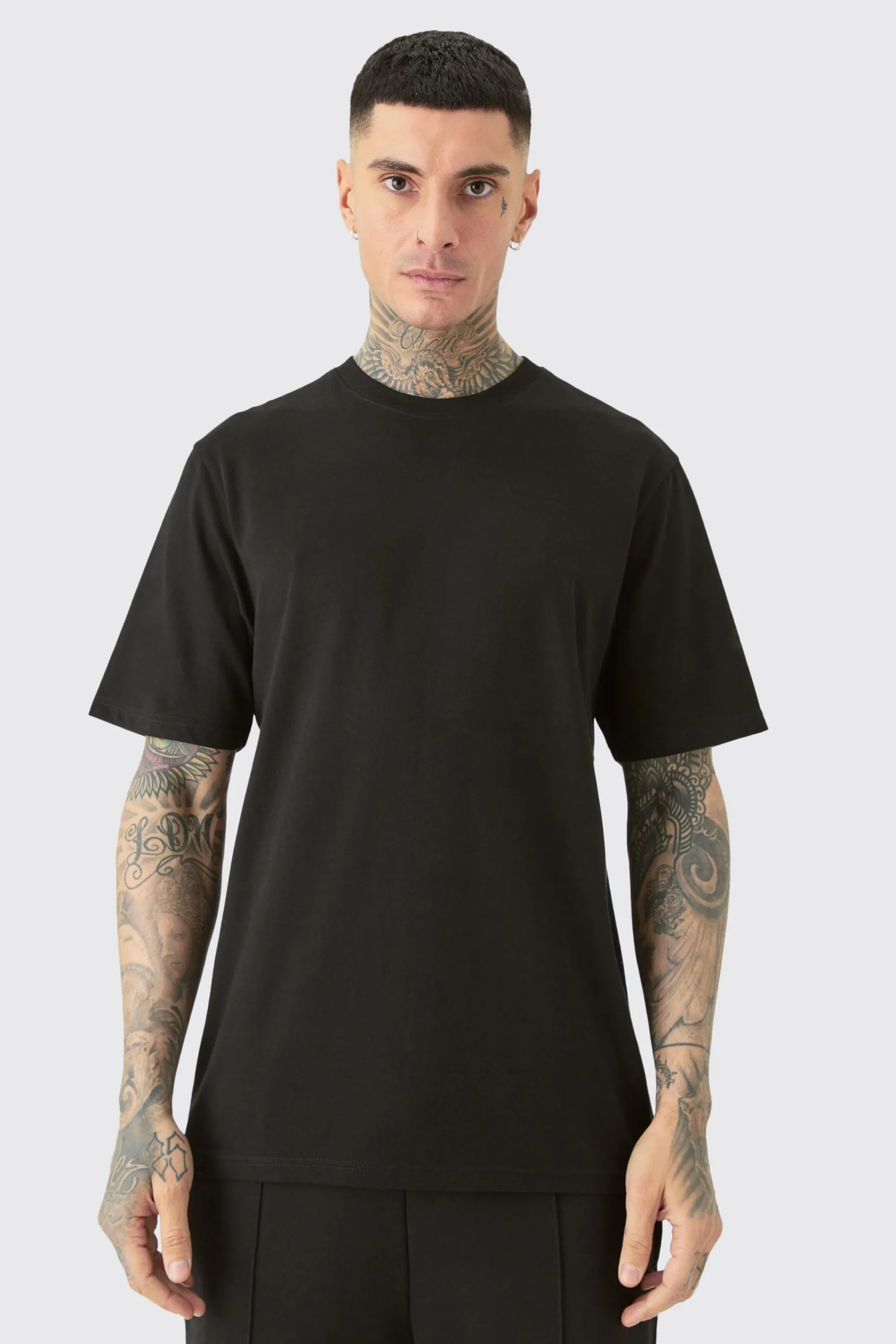 Tall Basic Crew Neck T-shirt | UK^boohooMAN Discount