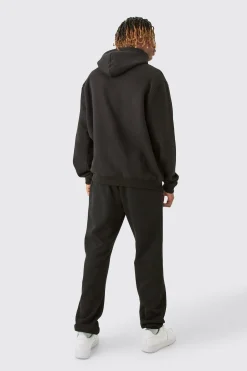 boohooMAN Tall Basic Man Signature Hoodie In | UK| Hoodies & Sweatshirts