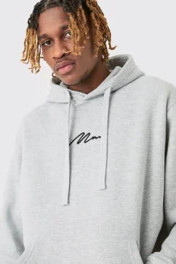 boohooMAN Tall Basic Man Signature Hoodie In | UK| Hoodies & Sweatshirts