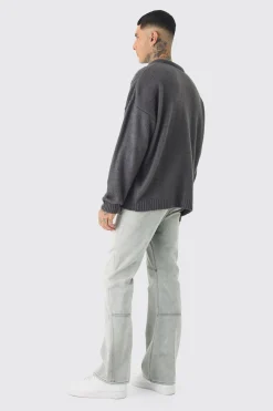 boohooMAN Tall Brushed Knit Overshirt | UK| Shirts