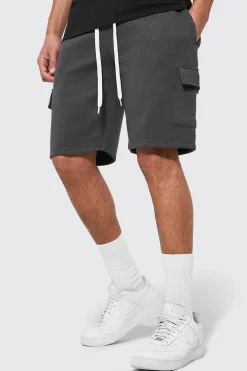 boohooMAN Tall Cargo Short With Extended Drawcords | UK| Shorts