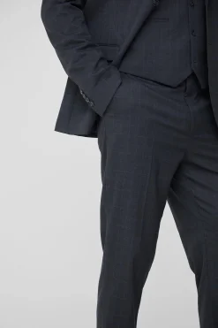 boohooMAN Tall Check Slim Fit Suit Trouser | UK| Suits & Tailoring|Sets & Co-Ords