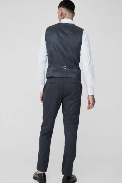 boohooMAN Tall Check Waistcoat | UK| Suits & Tailoring|Sets & Co-Ords
