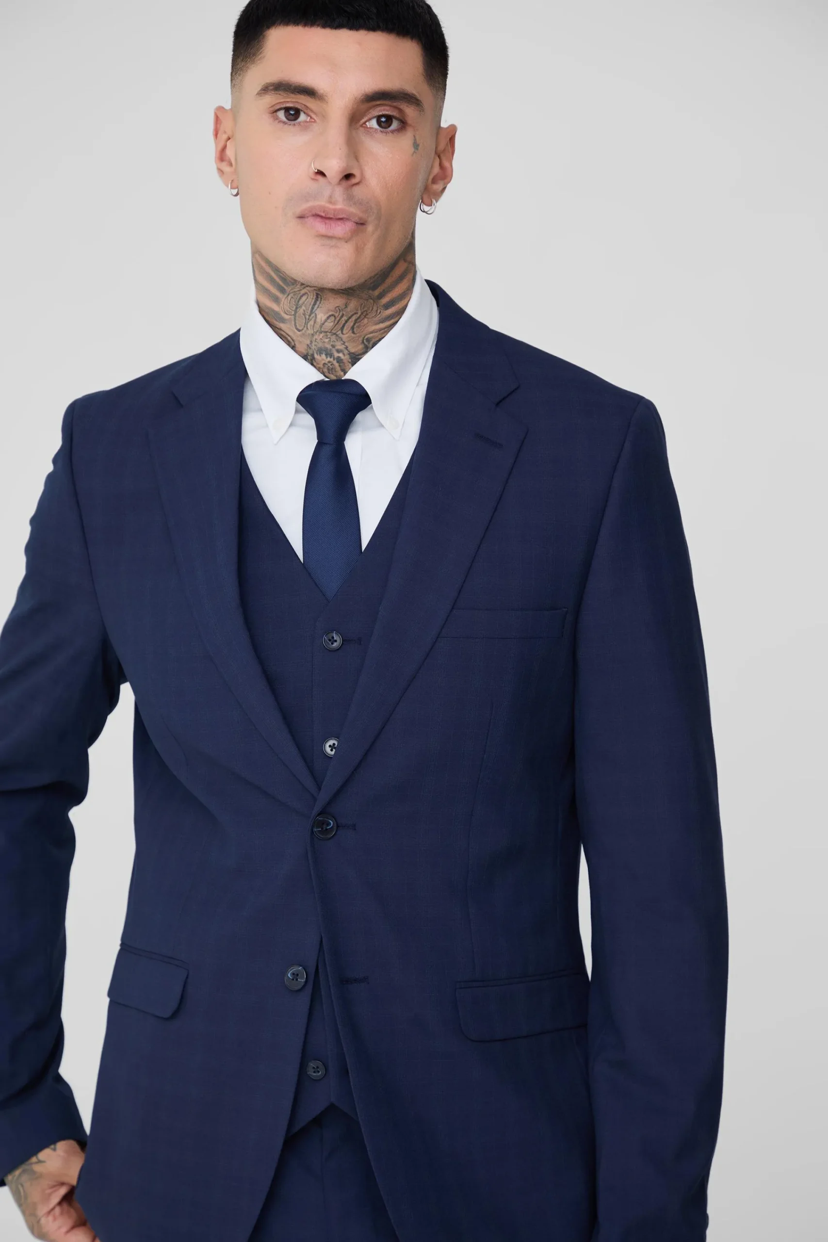 boohooMAN Tall Check Slim Fit Suit | UK| Sets & Co-Ords